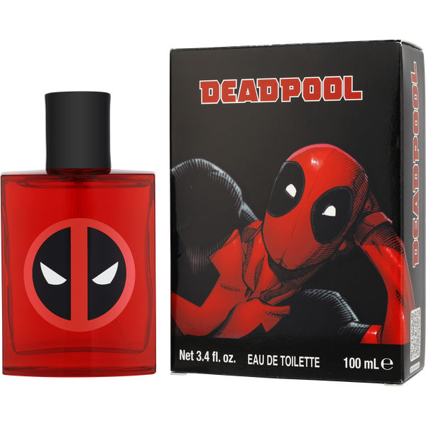 Deadpool Eau De Toilette Spray 3.4 oz (New Packaging)