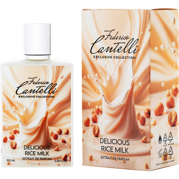 Federico Cantelli Delicious Rice Milk by Federico Cantelli, Extrait De Parfum Spray 3.38 oz, image 1 of 2