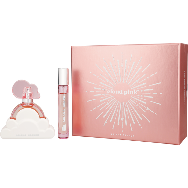 Cloud Pink Ariana Grande Eau De Parfum Spray 1 oz & Eau De Parfum Spray 0.34 oz Mini