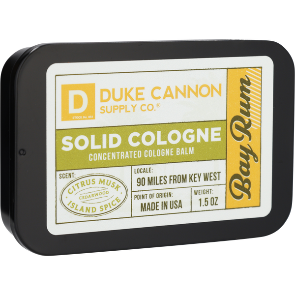 Duke Cannon Bay Rum by Duke Cannon, Solid Cologne 1.5 oz
