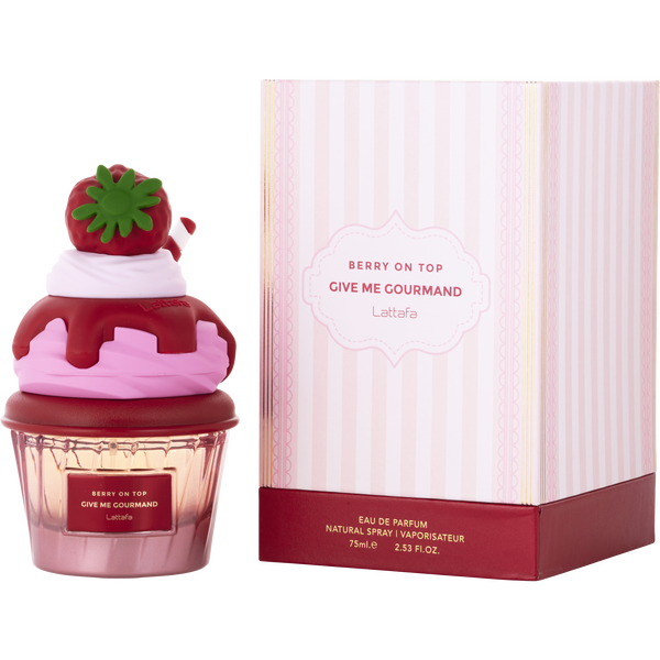 Lattafa Give Me Gourmand Berry On Top by Lattafa, Eau De Parfum Spray 2.5 oz, image 1 of 2