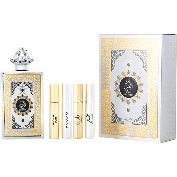 Lattafa Pride King Of Arabia by Lattafa, Eau De Parfum Spray 3.4 oz, image 1 of 2