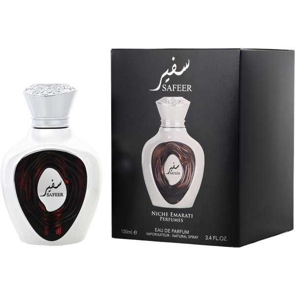 Niche Emarati Safeer by Lattafa, Eau De Parfum Spray 3.4 oz, image 1 of 2