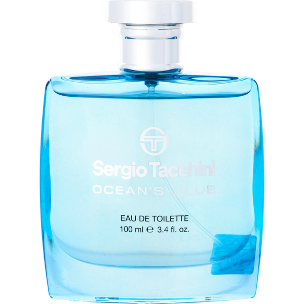Sergio Tacchini Ocean's Club by Sergio Tacchini, Eau De Toilette Spray 3.4 oz Unboxed