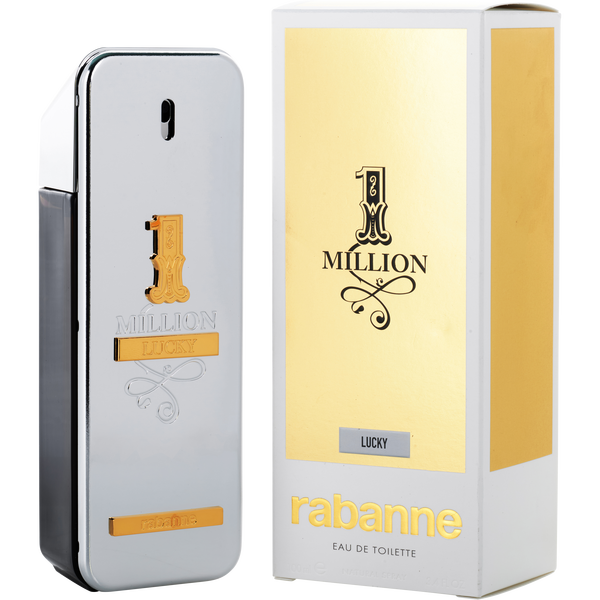 Paco Rabanne 1 Million Lucky by Paco Rabanne, Eau De Toilette Spray (New Packaging) 3.4 oz, image 1 of 2