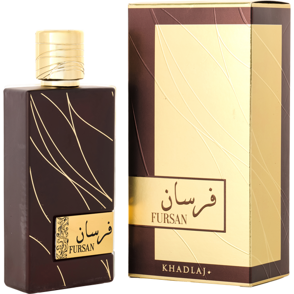 Khadlaj Fursan Brown by Khadlaj, Eau De Parfum Spray 3.4 oz