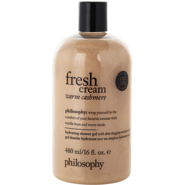 Philosophy Fresh Cream Warm Cashmere by Philosophy, Hydrating Shower Gel 16 oz