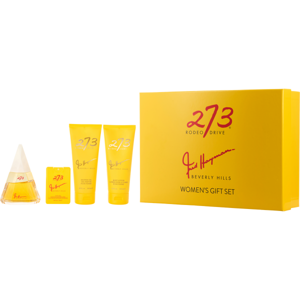 Fred Hayman 273 by Fred Hayman, Eau De Parfum Spray 2.5 oz & Body Lotion 6.7 oz & Shower Gel 6.7 oz & Pocket Spray, image 1 of 2