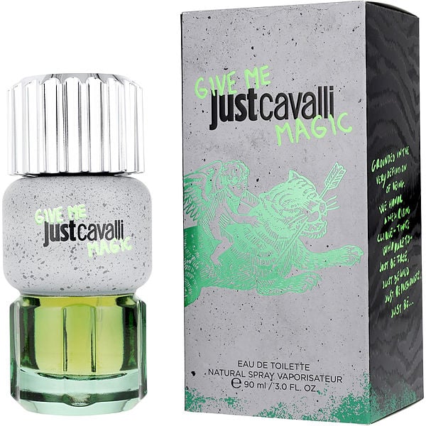 Just Cavalli Give Me Magic by Roberto Cavalli, Eau De Toilette Spray 3 oz