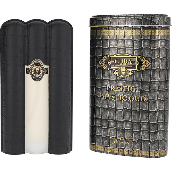 Cuba Prestige Mystic Oud by Cuba, Eau De Toilette Spray 3 oz