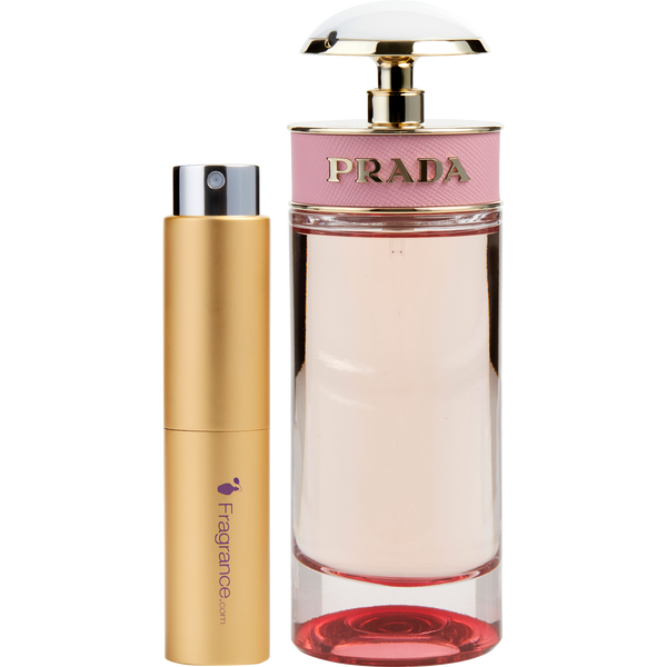 Prada Candy Florale Eau De Toilette Spray 0.27 oz (Travel Spray)