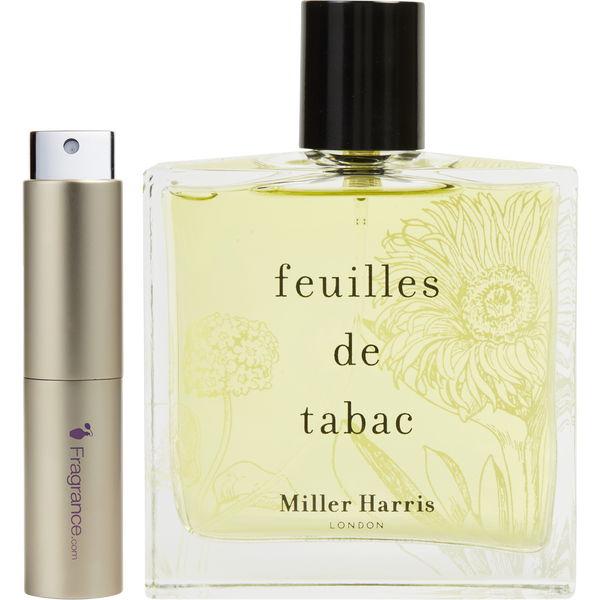 Feuilles De Tabac by Miller Harris, Eau De Parfum Spray 0.27 oz Travel Spray
