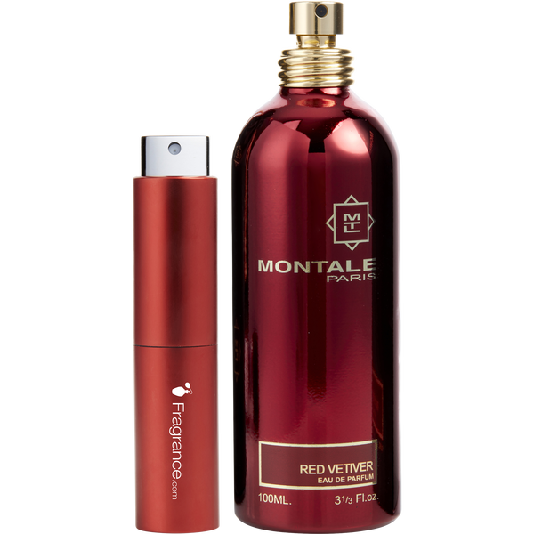Montale Paris Red Vetiver by Montale, Eau De Parfum Spray 0.27 oz Travel Spray