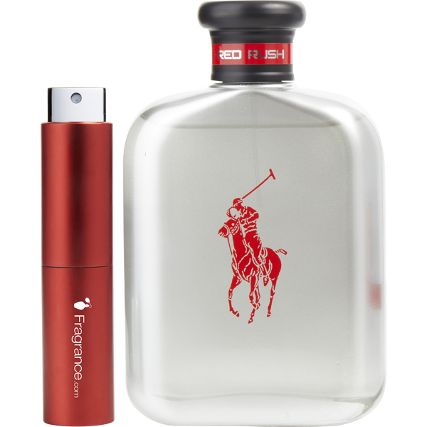 Polo Red Rush Eau De Toilette Spray 0.27 oz (Travel Spray)