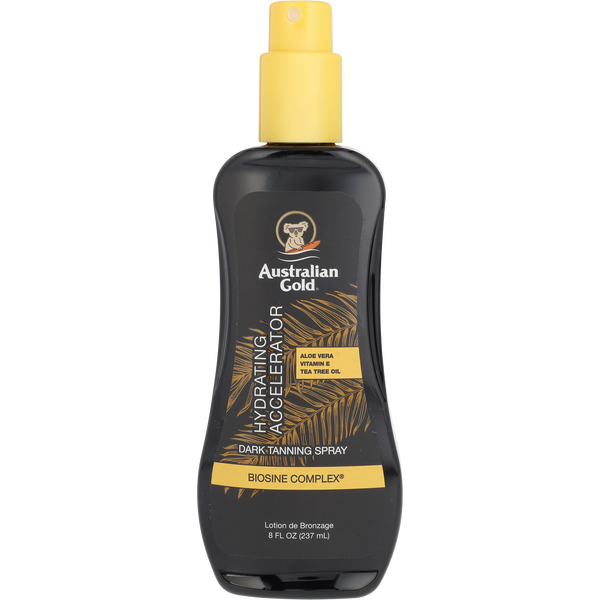 Australian Gold by Australian Gold, Dark Tanning Accelerator Spray Gel 237ml/8oz