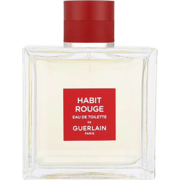 Habit Rouge Eau De Toilette Spray 3.3 oz (New Packaging)