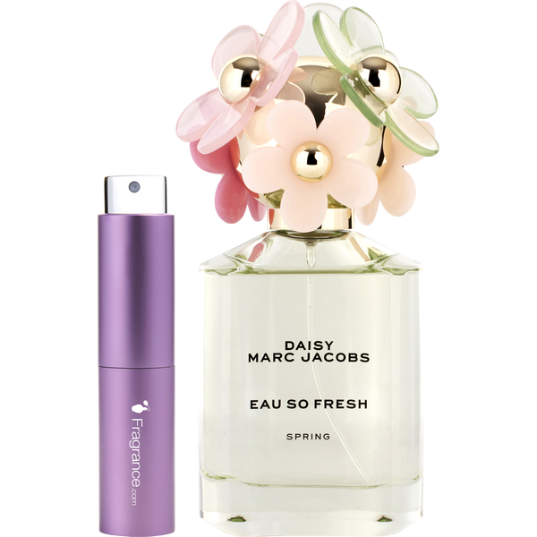 Marc Jacobs Daisy Eau So Fresh Spring by Marc Jacobs, Eau De Toilette Spray (Limited Edition) 0.27 oz Travel Spray