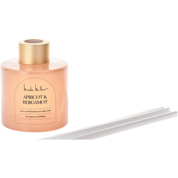 Nicole Miller Apricot & Bergamot by Nicole Miller, Reed Diffuser 4 oz