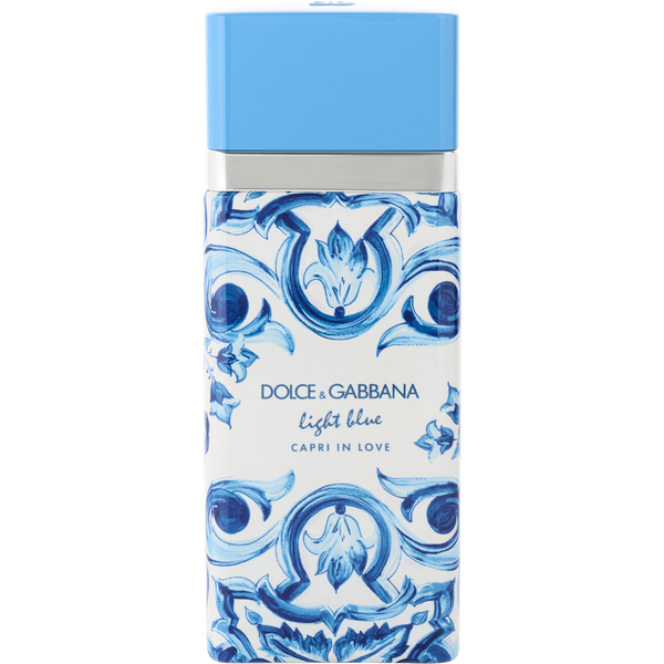 D & G Light Blue Capri In Love by Dolce & Gabbana, Eau De Parfum Spray 3.3 oz Tester