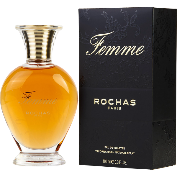 Femme Rochas Eau De Toilette Spray 3.3 oz