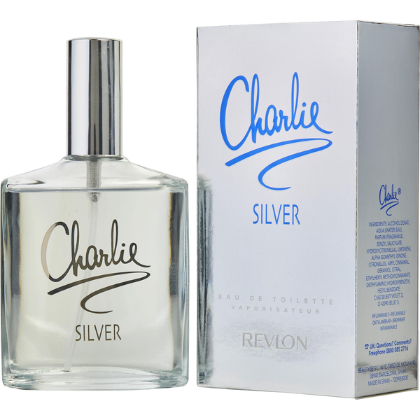 Charlie Silver Eau De Toilette Spray 3.4 oz
