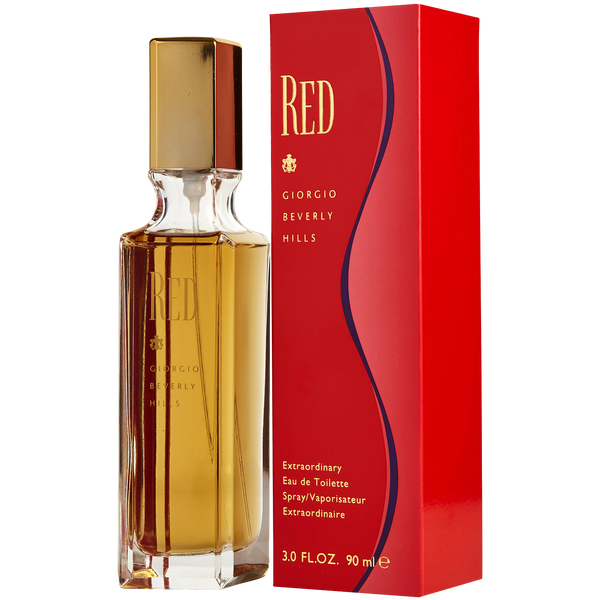 Red Eau De Toilette Spray 3 oz