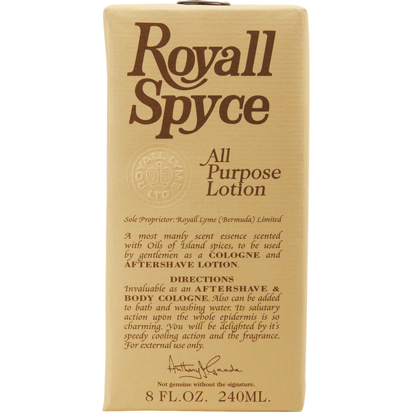 Royall Spyce by Royall Fragrances, Aftershave Lotion Cologne 8 oz