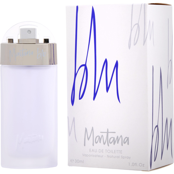 Montana Blu Eau De Toilette Spray 1 oz
