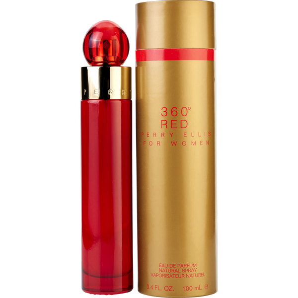 Perry Ellis 360 Red Eau De Parfum Spray 3.4 oz