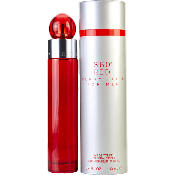 Perry Ellis 360 Red Eau De Toilette Spray 3.4 oz