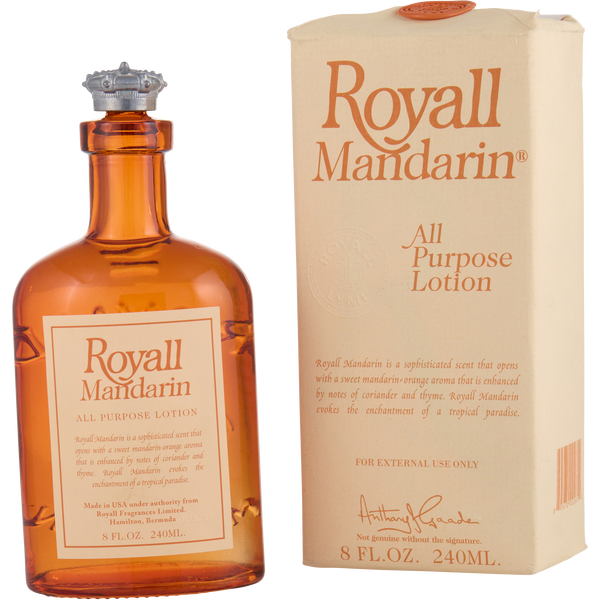 Royall Mandarin Orange by Royall Fragrances, Aftershave Lotion Cologne 8 oz
