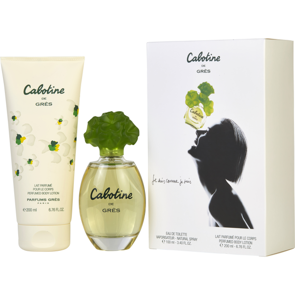 Cabotine Eau De Toilette Spray 3.4 oz & Body Lotion 6.8 oz