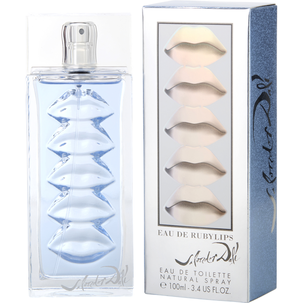 Eau De Ruby Lips by Salvador Dali, Eau De Toilette Spray 3.4 oz
