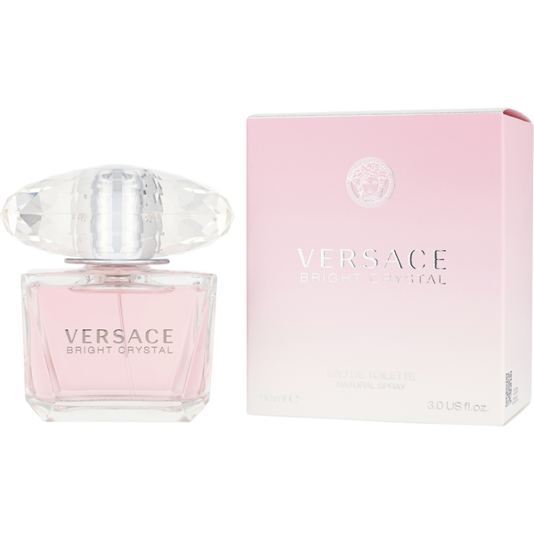 Versace Bright Crystal Eau De Toilette Spray 3 oz