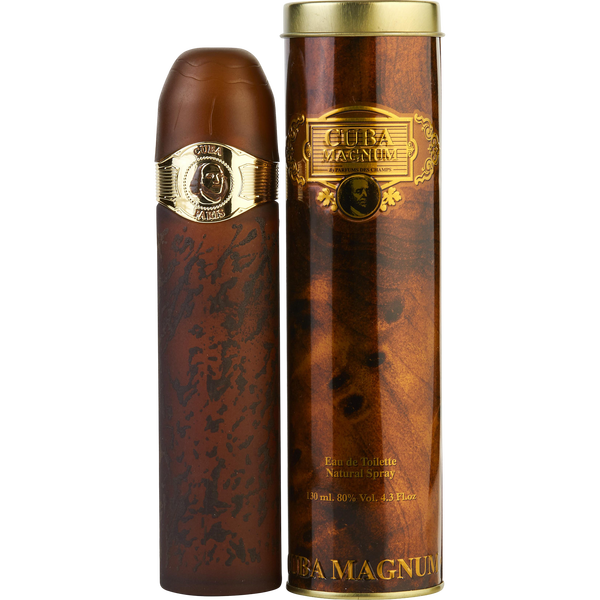 Cuba Magnum Gold Eau De Toilette Spray 4.3 oz