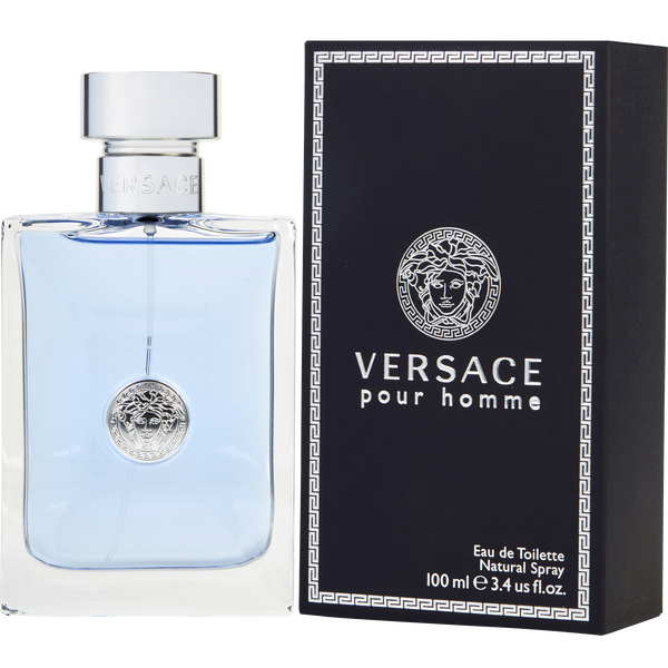 Versace Pour Homme Eau De Toilette Spray 3.4 oz