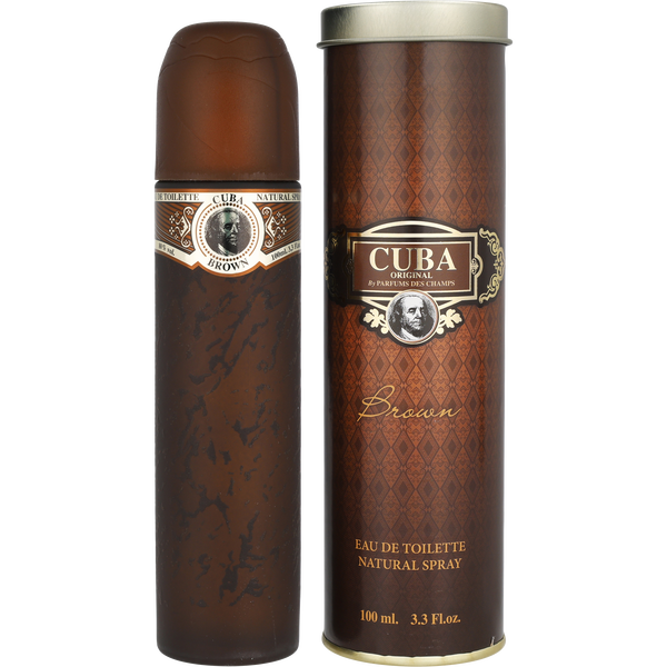 Cuba Brown Eau De Toilette Spray 3.3 oz