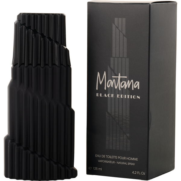 Montana Black Edition Eau De Toilette Spray 4.2 oz