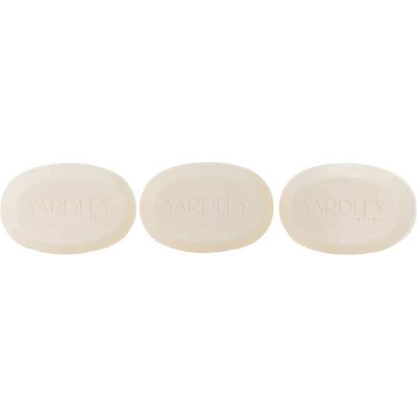 Yardley April Violets Luxury Soaps 3x3.5 oz Each