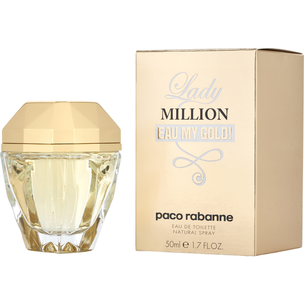 Paco Rabanne Lady Million Eau My Gold! by Paco Rabanne, Eau De Toilette Spray 1.7 oz, image 1 of 2