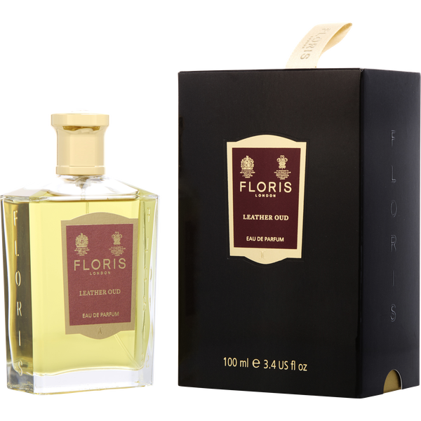 Floris Leather Oud Eau De Parfum Spray 3.4 oz