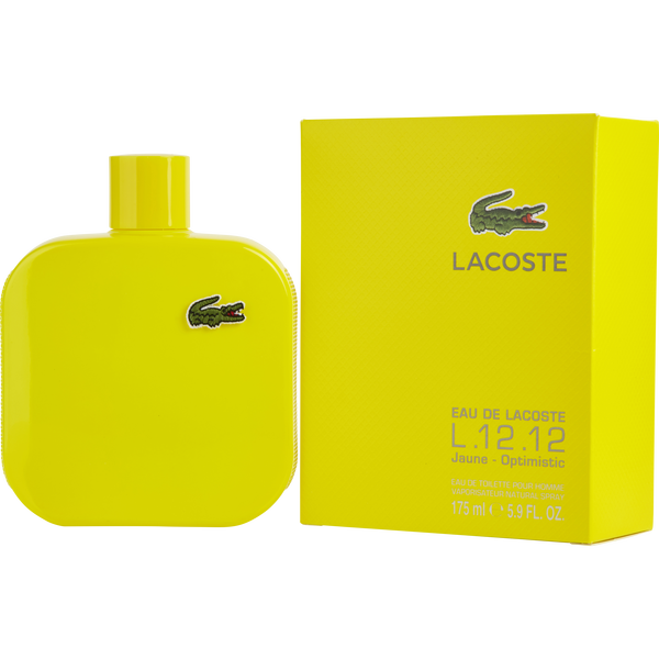 Lacoste Eau De Lacoste L.12.12 Jaune Optimistic Eau De Toilette Spray 5.9 oz