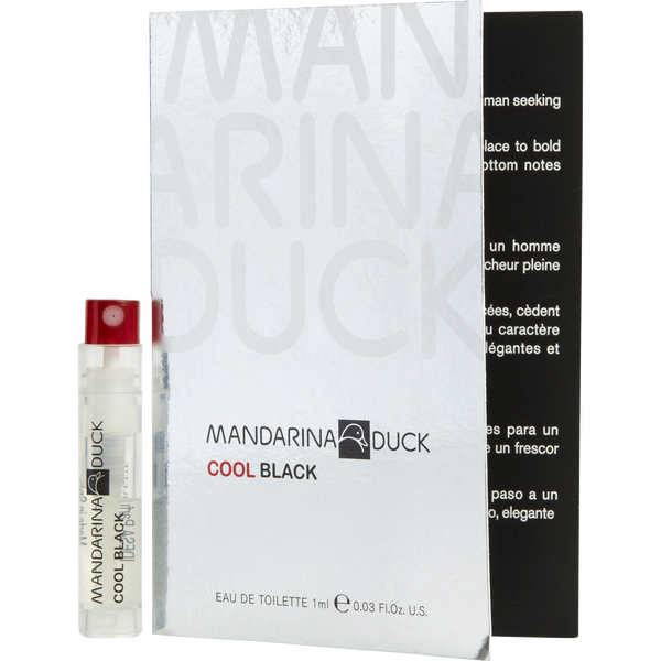 Mandarina Duck Cool Black by Mandarina Duck, Eau De Toilette Spray Vial