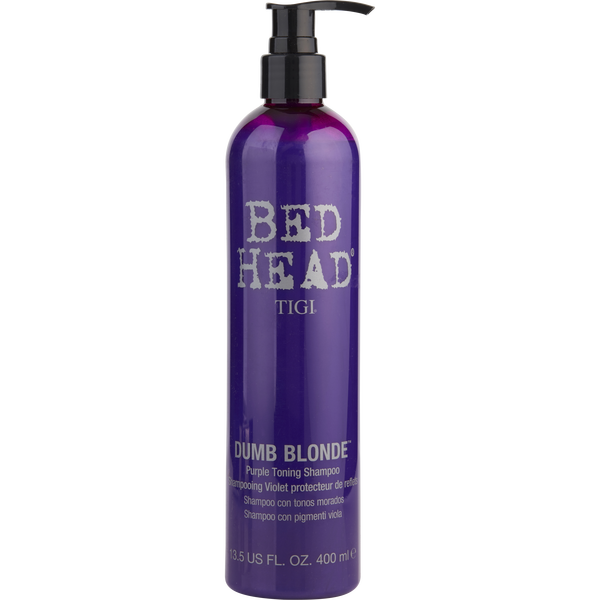 Bed Head by Tigi, Dumb Blonde Purple Toning Shampoo 13.5 oz