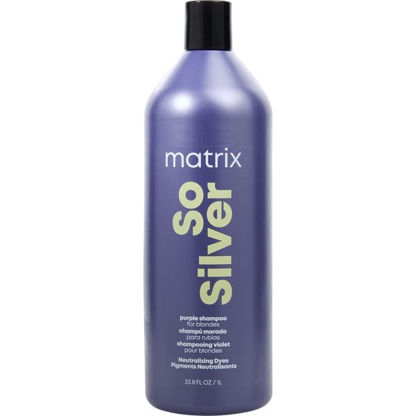 Total Results by Matrix, So Silver Shampoo (Packaging May Vary) 33.8 oz