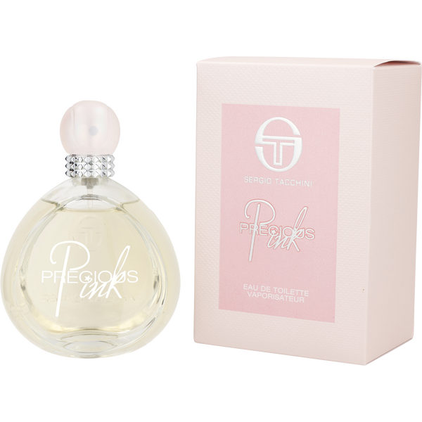 Sergio Tacchini Precious Pink Eau De Toilette Spray 3.3 oz