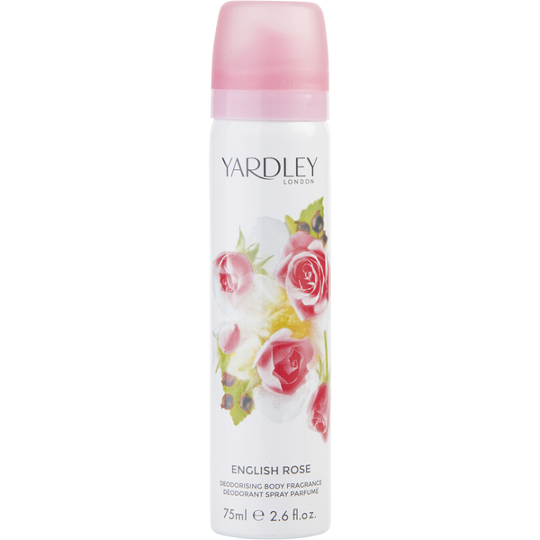 Yardley English Rose Body Spray 2.6 oz (New Packaging)