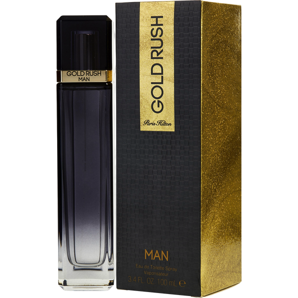 Paris Hilton Gold Rush Man Eau De Toilette Spray 3.4 oz