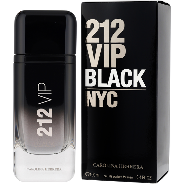 212 Vip Black by Carolina Herrera, Eau De Parfum Spray 3.4 oz, image 1 of 2