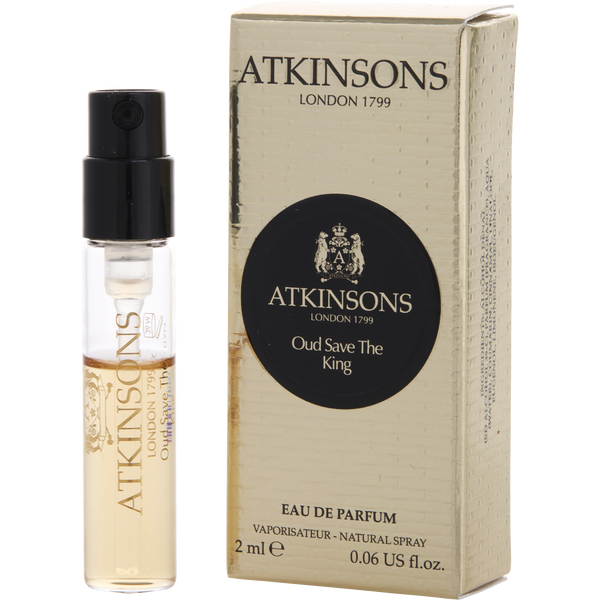 Atkinsons Oud Save The King by Atkinsons, Eau De Parfum Spray Mini Vial